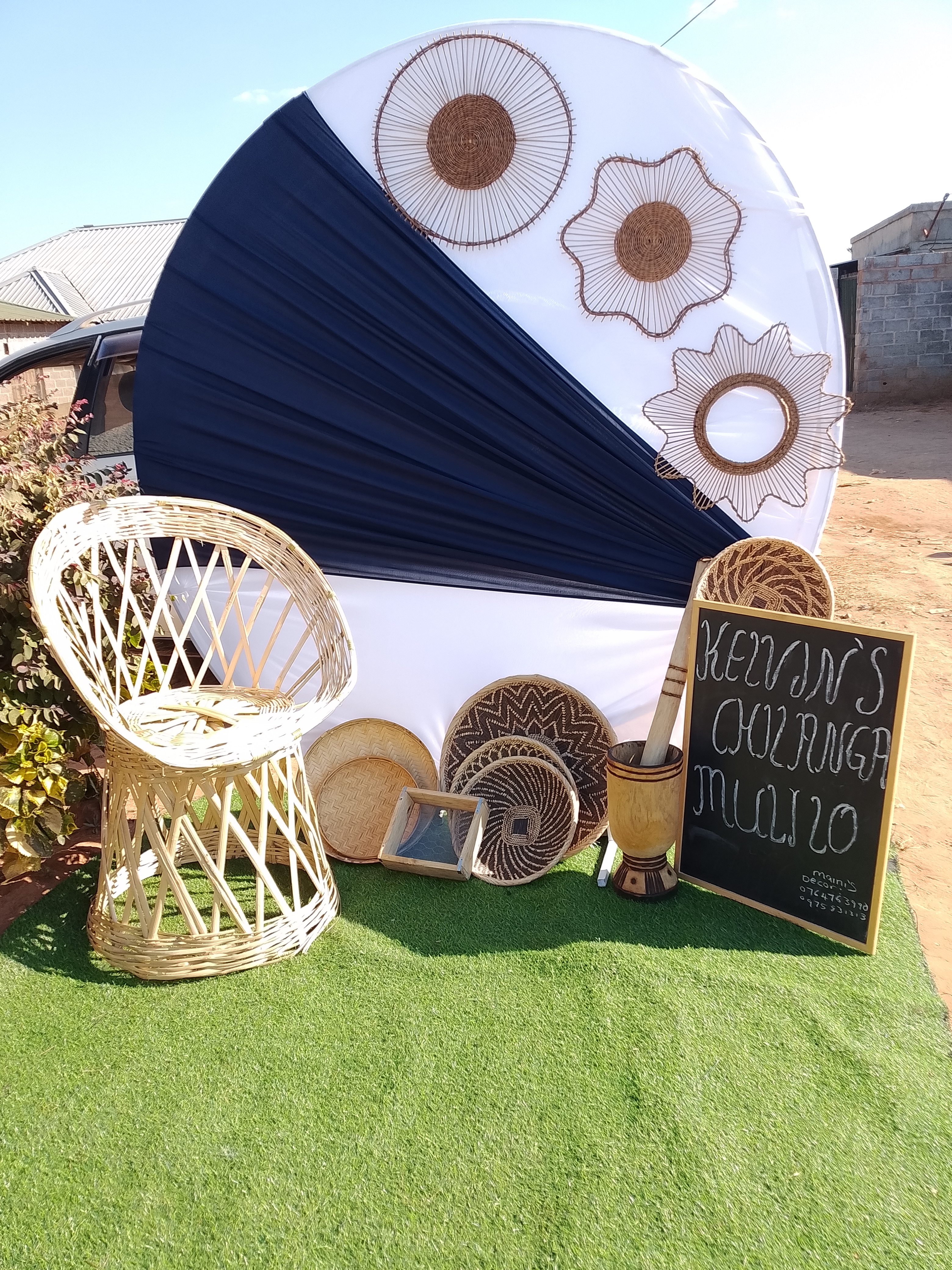 Maini's event decor setup
