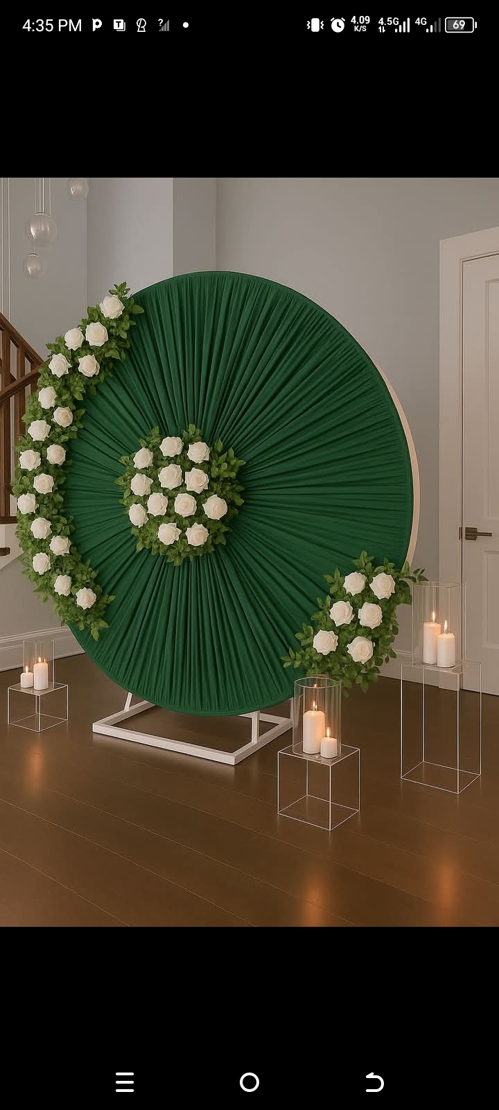 Maini's event decor setup